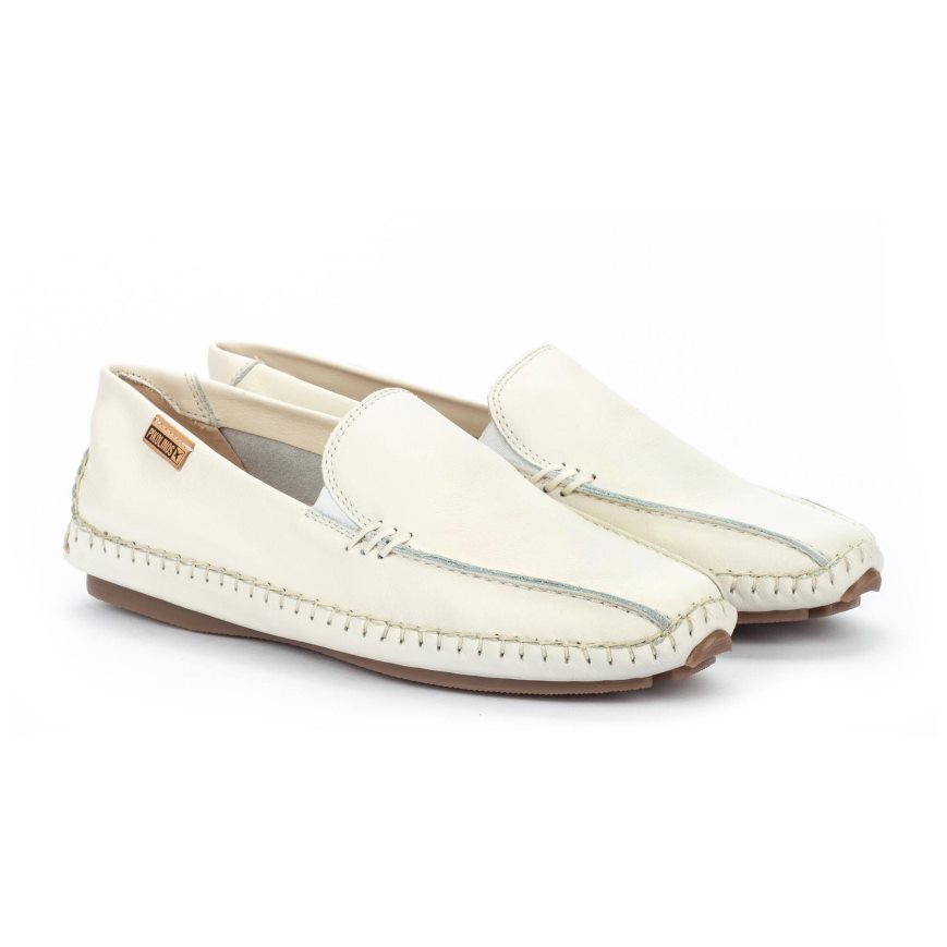 Women's Pikolinos JEREZ Moccasins White | NZ IA2Q971